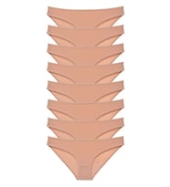 Mulvxbrf Brf02 8 Adet Süper Eko Set Likralı Kadın Slip Külot Ten (Mulvix)