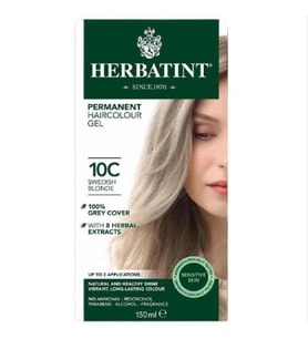 Herbatint Bitkisel Saç Boyası 10C Swedish Blonde İsveç Sarısı 150 ml