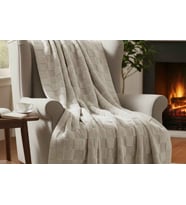 Merinos Fiona Stonecube Soft Battaniye 200X220 Bej
