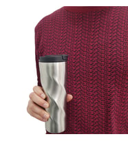 Komple 304 L Çelik Silver 6 oz 500 ml Kahve Termos Mug cin229slv