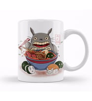 Totoro Ramen Kupa Bardak Porselen
