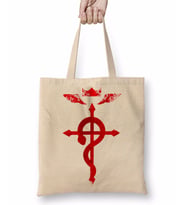 Cross of Flamel Fullmetal Alchemist Bez Çanta Uzun Saplı