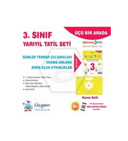 3. Sınıf Yarıyıl Tatil Günlük Tekrar Çalışmaları (Karışık)