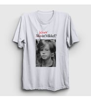 Presmono Unisex Beyaz Wann Wo Ist Mikkel Dizi Dark T-Shirt 535510tt