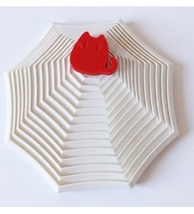 Montessori Eğitici Geometrik Yıldız - KediFigürlü Akıl Ve Zeka Oyuncağı - Motor Becerisi (Beyaz)