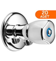 20 Adet ECA Pınar Rozetli Ara-Taharet Musluğu 102111104 (Toptan) Blister Ambalaj