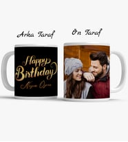 Kişiye Özel Doğum Günü Kupa Bardak