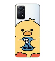 Redmi Note 11 Pro Uyumlu Sevimli Civciv Tasarımlı Şeffaf Telefon Kılıfı