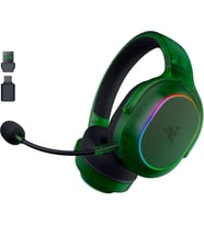Razer Barracuda X Phantom Green Edition - Kablosuz Çoklu Platform Oyun Kulaklığı (285G, Triforce 40M (Çok Renkli)