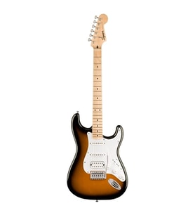 Squier FSR Sonic Stratocaster HSS Akçaağaç Klavye WPG 2 Ton Sunburst Elektro Gitar