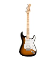 Squier FSR Sonic Stratocaster HSS Akçaağaç Klavye WPG 2 Ton Sunburst Elektro Gitar