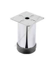 Metal Mobilya Ayağı Krom Çap 42mm - 8cm (4 Adet)