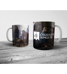 Pixxa Crusader Kings III Kupa Bardak Model 2