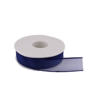 Şifon Kurdele 2.5 Cm (20 Metre)  Saks Mavi