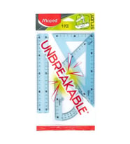 MAPED 981701 STUDY KIRILMAZ 30 CM CETVEL ÇİZİM SETİ 4'LÜ
