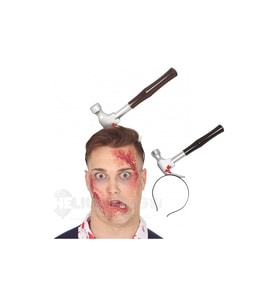 Halloween Cadılar Bayramı Çekiç modeli Taç Korku Aksesuarı