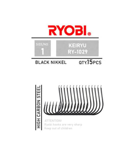 Ryobi Keiryu RY-1029 Black Nickel Olta İğnesi No:1