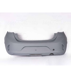 Opel Corsa F 2020 ve Sonrası Uyumlu Arka Tampon Sensörsüz Astarlı