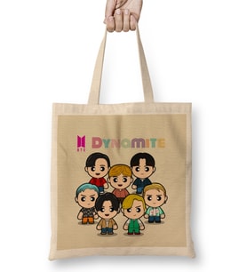 Bts Dynamite Bez Çanta Uzun Saplı