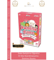 #Domino Öğretici Zeka Geliştirici Çocuk Oyun Seti Strateji 28 Parça Domino Oyunu