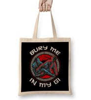 Bury Me In My Gi Brazil Jiu Jitsu MMA Martial Arts Bez Çanta Uzun Saplı