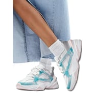 Nike M2K Tekno Leather Sneaker Gerçek Deri Kadın Spor Ayakkabısı  (Beyaz)