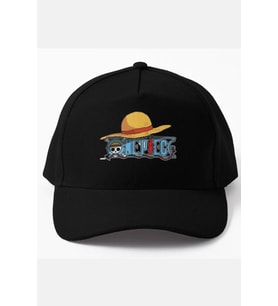One Piece Logo Şapka (Siyah)