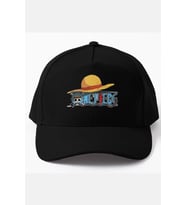 One Piece Logo Şapka (Siyah)