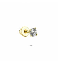 Glorria Altın Tektaş Helix Piercing