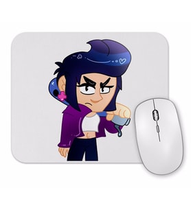 Brawl  Stars Bibi And Bull Mouse Pad