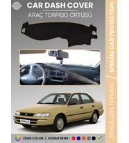 TOYOTA COROLLA E100 (1991-1995) Torpido Örtüsü Ön Göğüs Koruma Araca Özel Çatlamayı Önler Kaymaz
