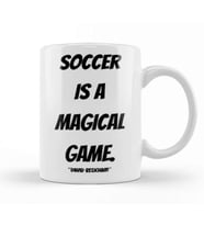 David Beckham Quotes Gift  Vintage Retro Rainbow Style Kupa Bardak Porselen
