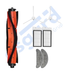 Roidmi Eve - Eve Plus Uyumlu 1 Ana Fırça 2 Yan Fırça 2 Filtre 2 Mop PKT-iasgf0000641