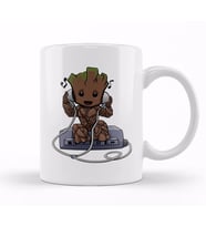 Baby Groot Walkman Kupa Bardak Porselen