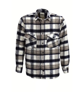Erkek Çift Cepli Kapaklı Regular Fit Oduncu Gömlek BGL-ST03256 (Bej)