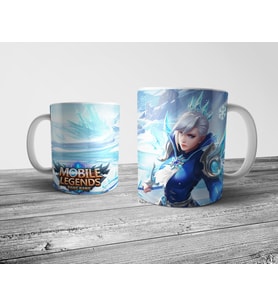 Pixxa Mobile Legends Silvanna Frost Queen Kupa Bardak Model 1