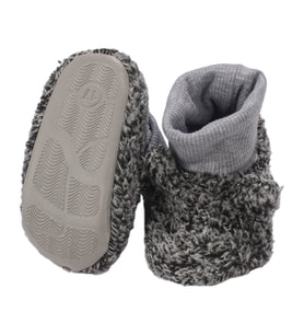 Unisex Gri Kulaklı Welsoft Panduf