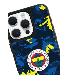 Lisanslı Fenerbahçe Iphone 15 Pro Max Army Premium Telefon Kılıfı "Dekomus Cep Defteri Hediyeli"