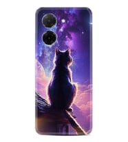 Xiaomi Redmi A5 4G Kılıf Boutique Baskılı Resimli Damdaki Kedi Pcode -091