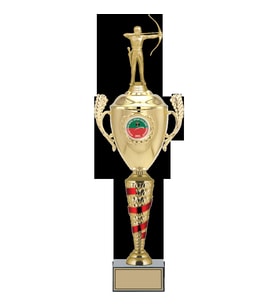 ODAK KUPA - Figürlü Kupalar - Okçu Figürlü Kupalar FG-082 C - 56 cm