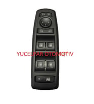 Cam Dügmesi Fluence Megane 3 Ön Sol Komple Arkasi Tek Fisli 151259913