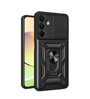 Galaxy A16 Kılıf Magnetik Standlı Kamera Korumalı Zore Sürgülü Vega Kapak
