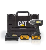 CAT DX73 18Volt 4.0 Ah. Çift Akülü 1700/2100Nm Kömürsüz Profesyonel Şarjlı Somun Sıkma