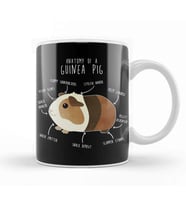 Anatomy Of A Guinea Pig Kupa Bardak Porselen