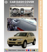 VOLKSWAGEN TOUAREG (2002-2010) Torpido Örtüsü Ön Göğüs Koruma Torpido Koruma Tam Uyum Araca Özel
