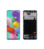 Samsung M51 Çıtalı sm-M515F Dokunmatik Ekran OLED (Siyah)