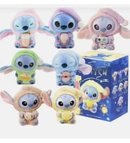 Stitch labubu enerji süpriz seri (Sarı-Ekru)