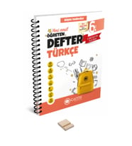 6. Sınıf Türkçe Öğreten Defter ve Telefon Standı