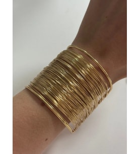 ÇOKLU GÖRÜNÜM TEL GOLD BİLEZİK BİLEKLİK