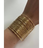 ÇOKLU GÖRÜNÜM TEL GOLD BİLEZİK BİLEKLİK (Gold 2)